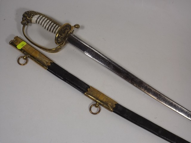 Naval officers sword af £340
