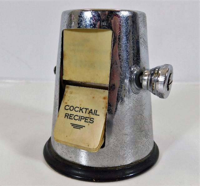 An art deco chrome cocktail dial SOLD £85