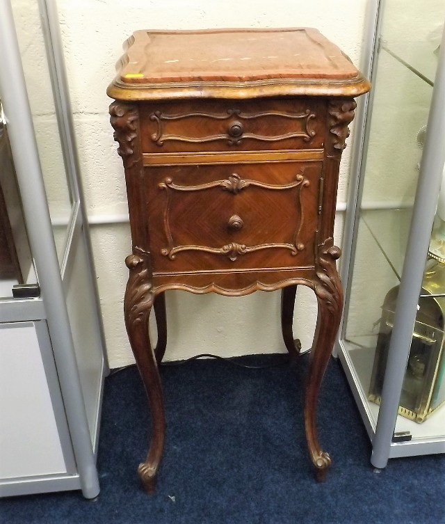 A small French bedside cabinet £160