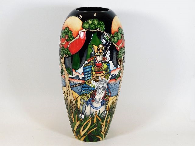 A modern Moorcroft vase SOLD £600