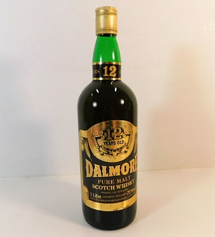 A vintage Dalmore 12 year old single malt whisky SOLD £390