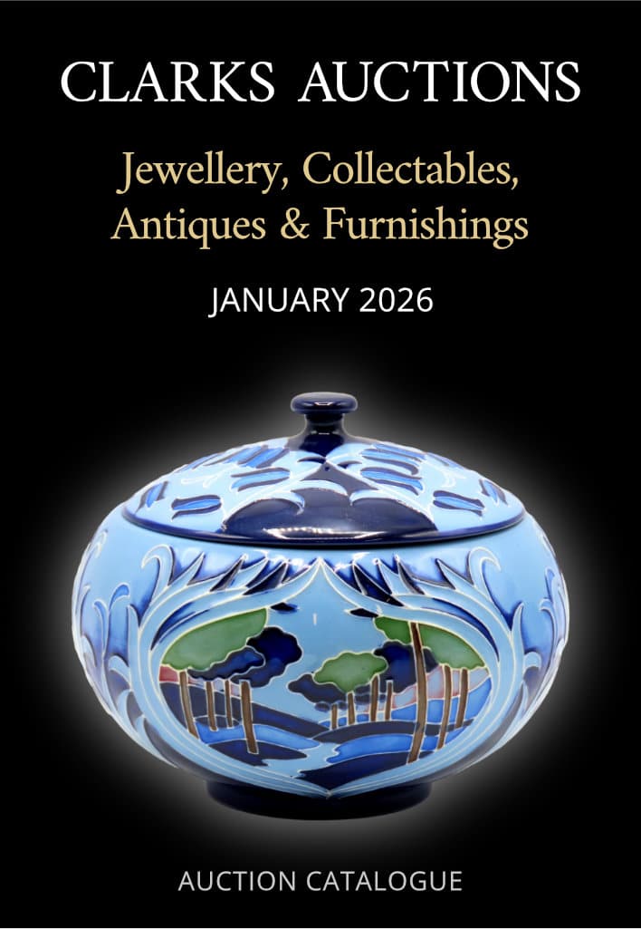 Clarks Auction Rooms Catalogue Cover - January 2026
