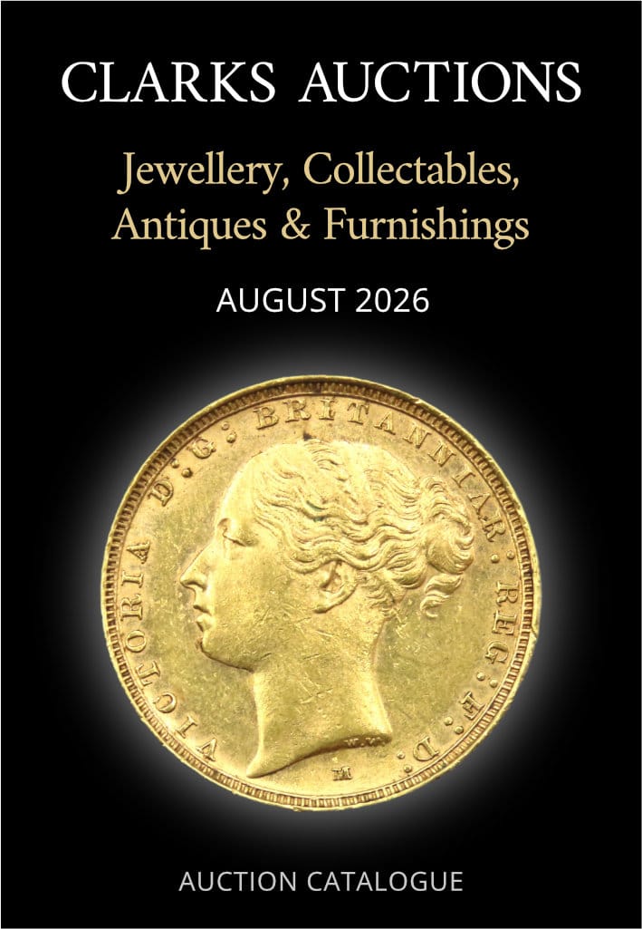 Clarks Auction Rooms Catalogue Cover - August 2026