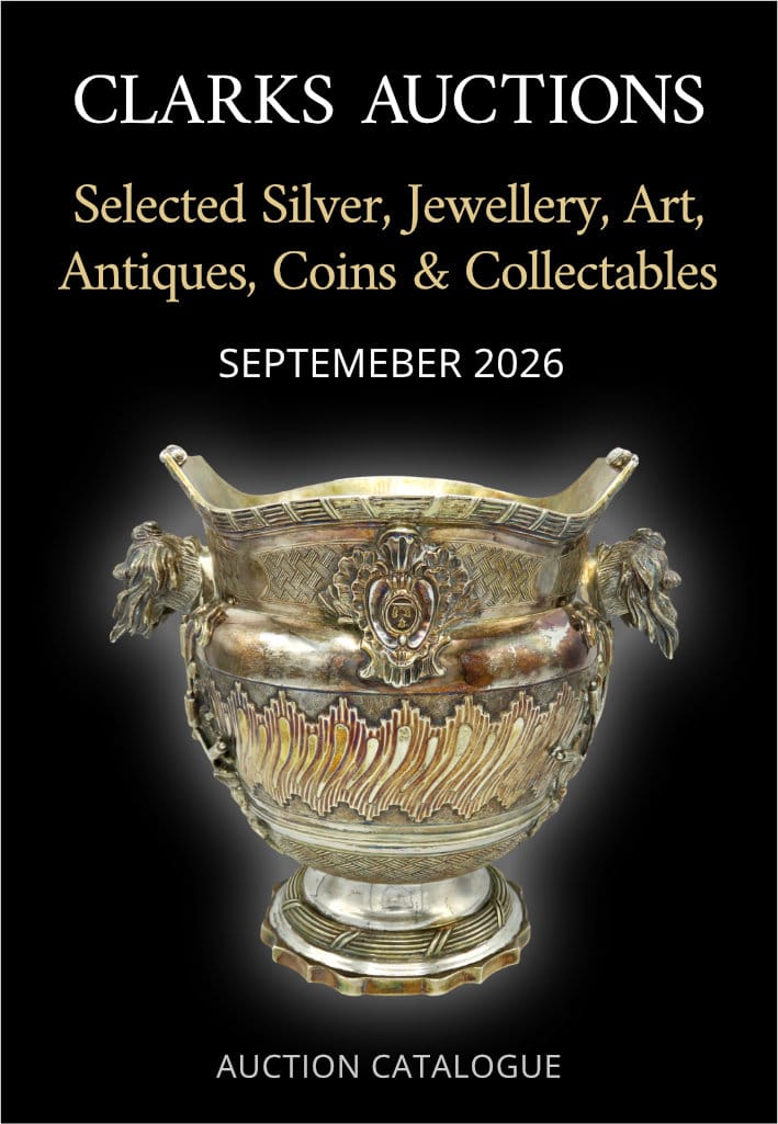 Clarks Auction Rooms Catalogue Cover - Septemebr 2026
