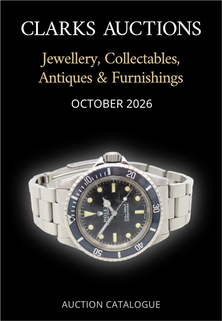 Clarks Auction Rooms Catalogue Cover - October 2026
