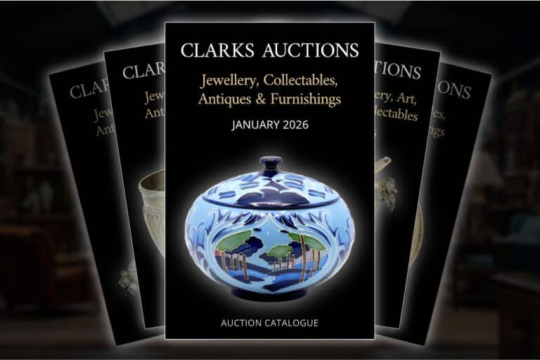 Clarks Auction Rooms Overlapping Catalogue Covers